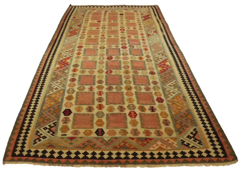Perserteppich Fars 317 x 158 cm Wolle handgewebt