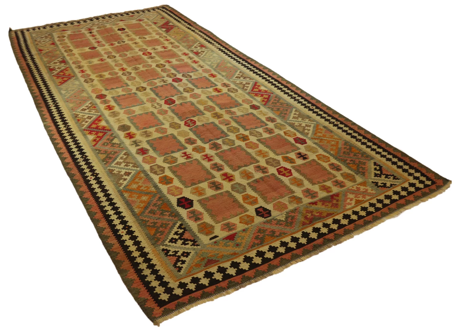 Perserteppich Fars 317 x 158 cm Wolle handgewebt
