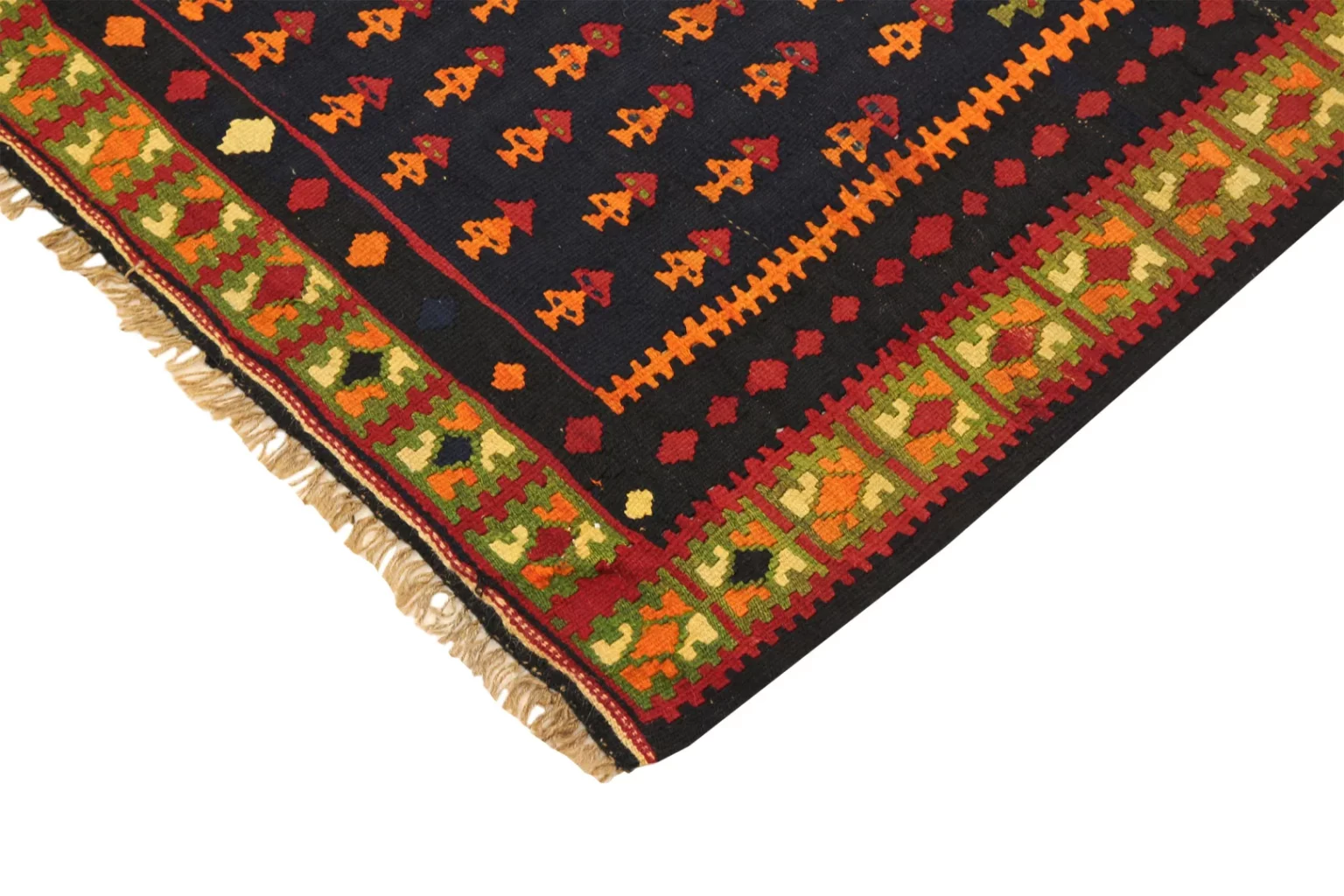 Perserteppich Fars 362 x 121 cm Wolle handgewebt