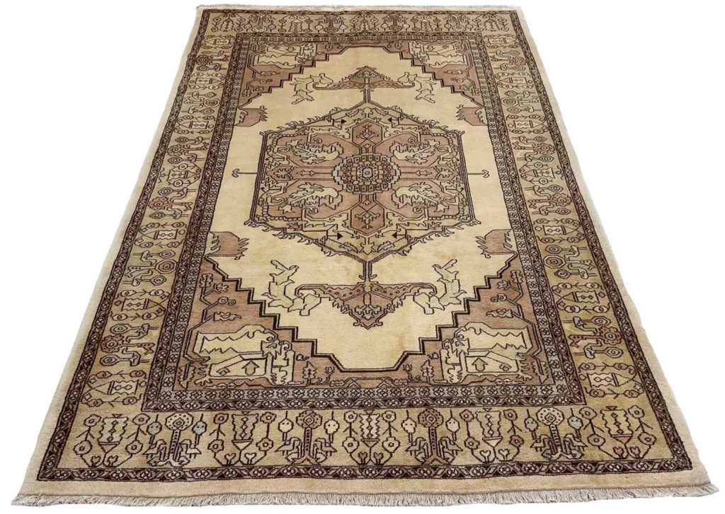 Perserteppich Yazd 275 x 175 cm Wolle handgeknüpft