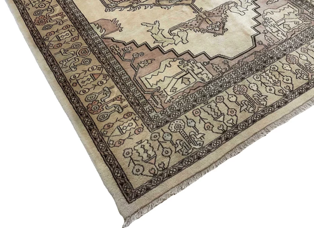 Perserteppich Yazd 275 x 175 cm Wolle handgeknüpft