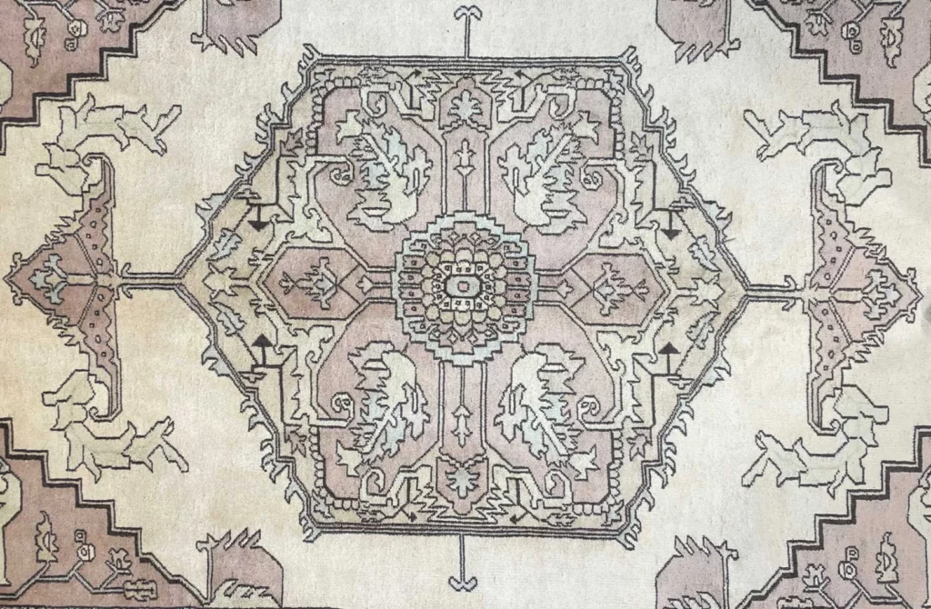 Perserteppich Yazd 275 x 175 cm Wolle handgeknüpft