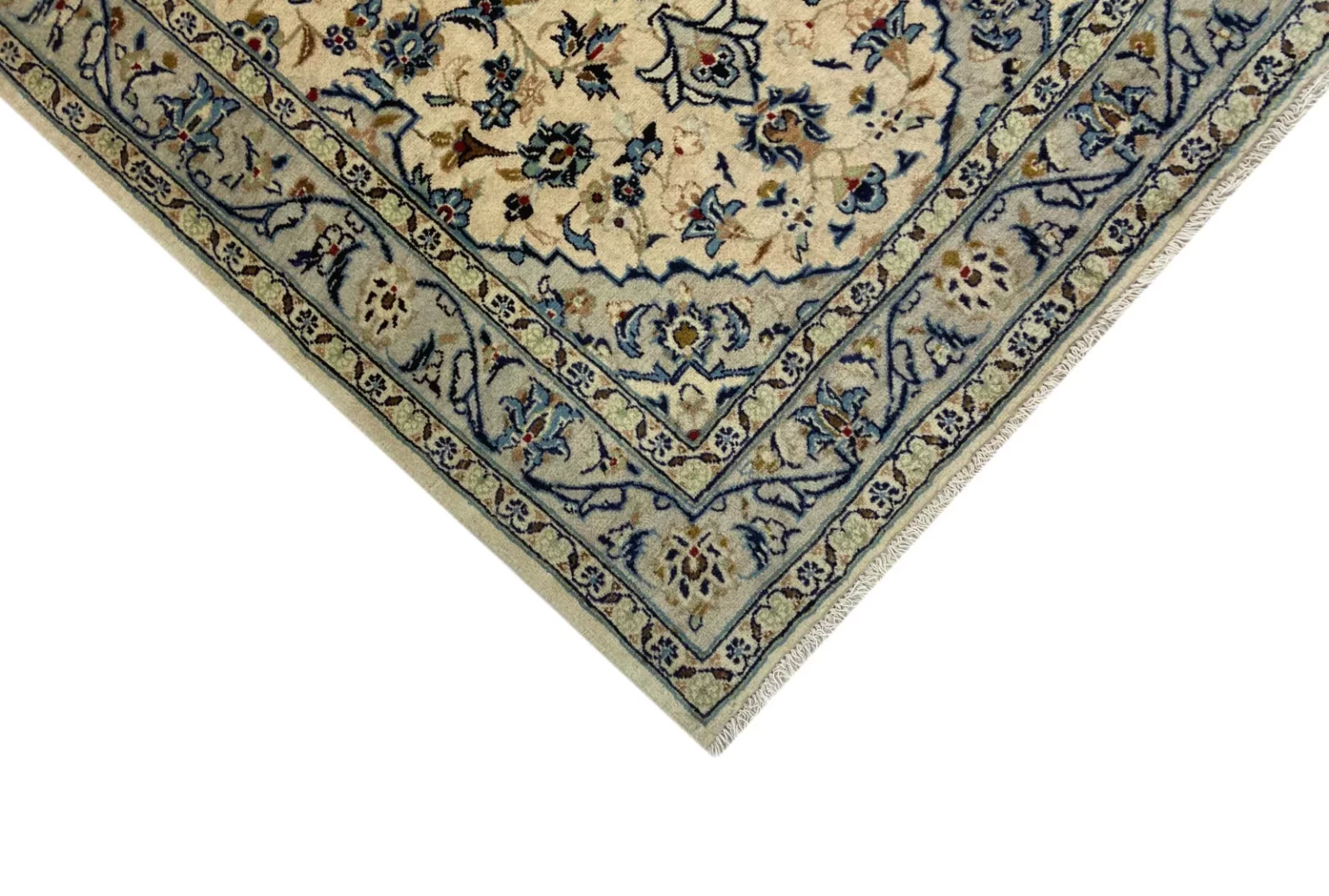 Perserteppich Keshan 147 x 98 cm Wolle handgeknüpft