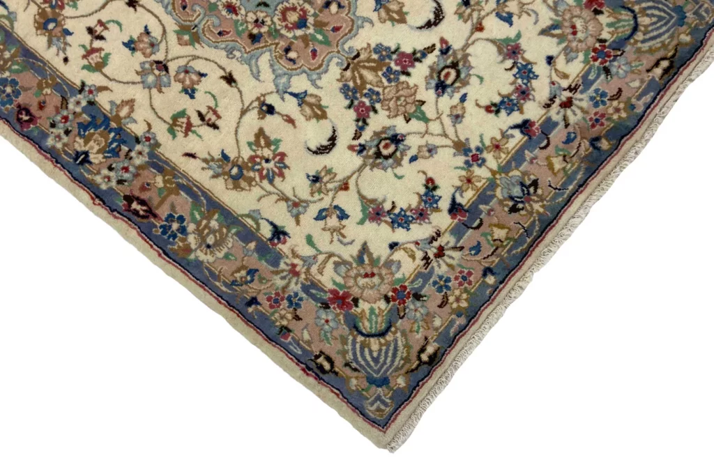 Perserteppich Keshan 148 x 98 cm Wolle handgeknüpft