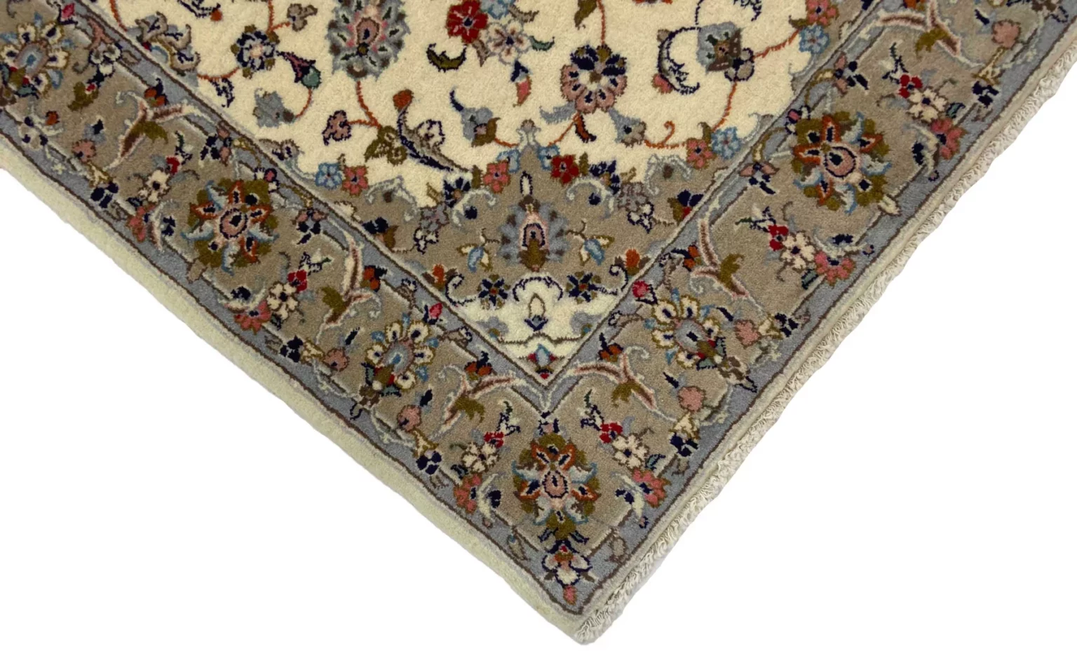 Perserteppich Keshan 150 x 106 cm Wolle handgeknüpft