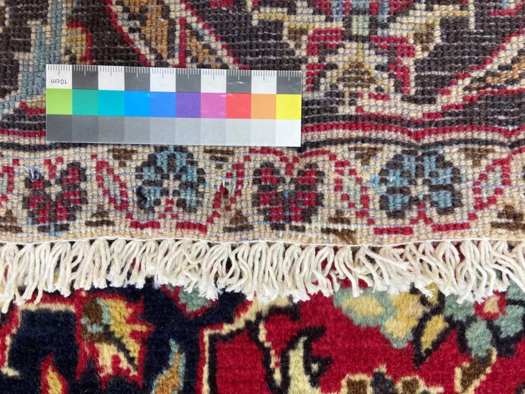 Perserteppich Keshan 150 x 95 cm Schafwolle handgeknüpft