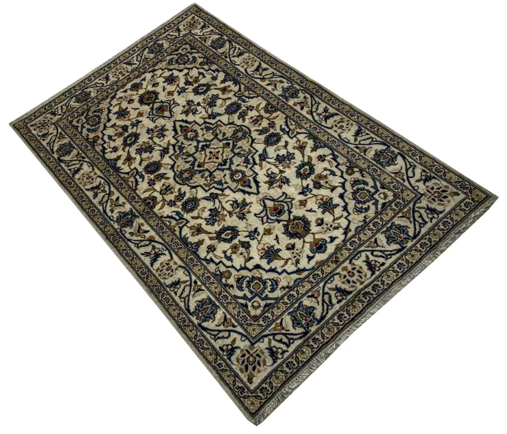Perserteppich Keshan 151 x 98 cm Wolle handgeknüpft