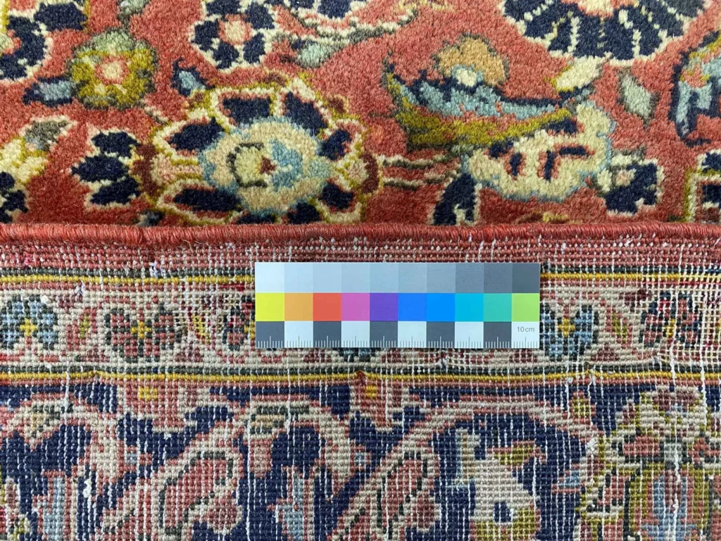 Perserteppich Keshan 153 x 117 cm Schafwolle handgeknüpft