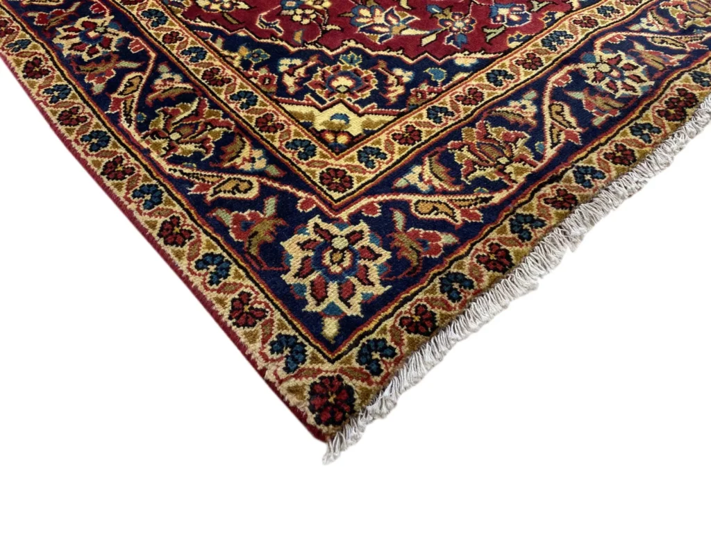 Perserteppich Keshan 155 x 98 cm Wolle handgeknüpft