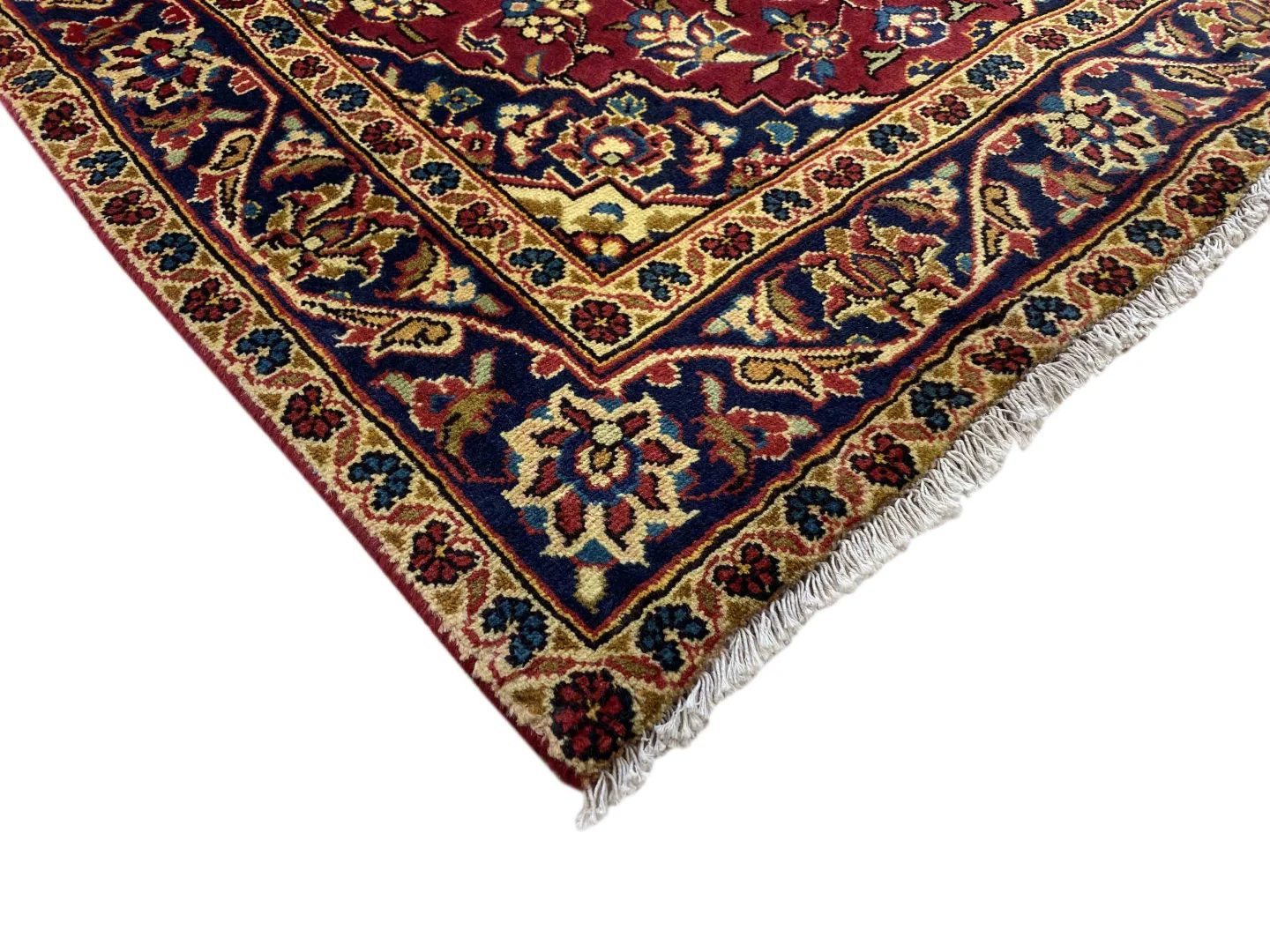 Perserteppich Keshan 155 x 98 cm Wolle handgeknüpft