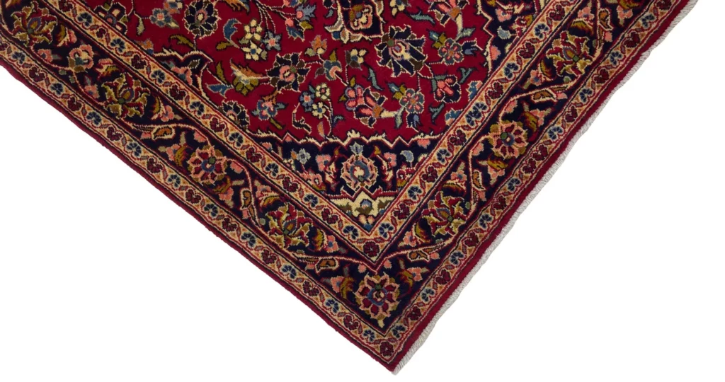 Perserteppich Keshan 159 x 96 cm Wolle handgeknüpft