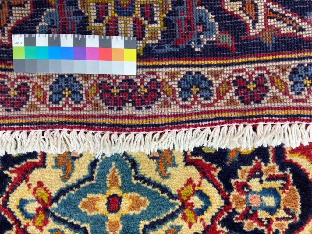 Perserteppich Keshan 160 x 98 cm Wolle handgeknüpft