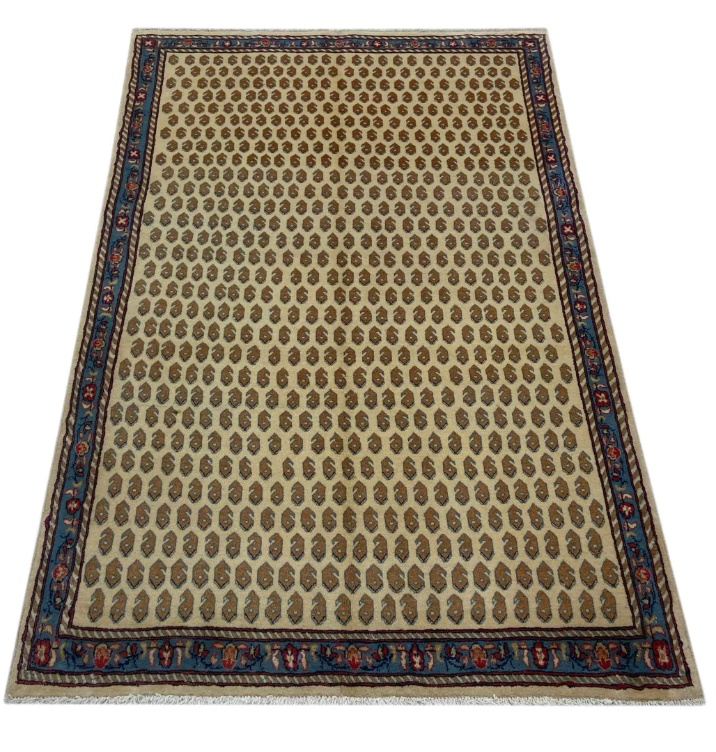Perserteppich Keshan 165 x 106 cm Wolle handgeknüpft