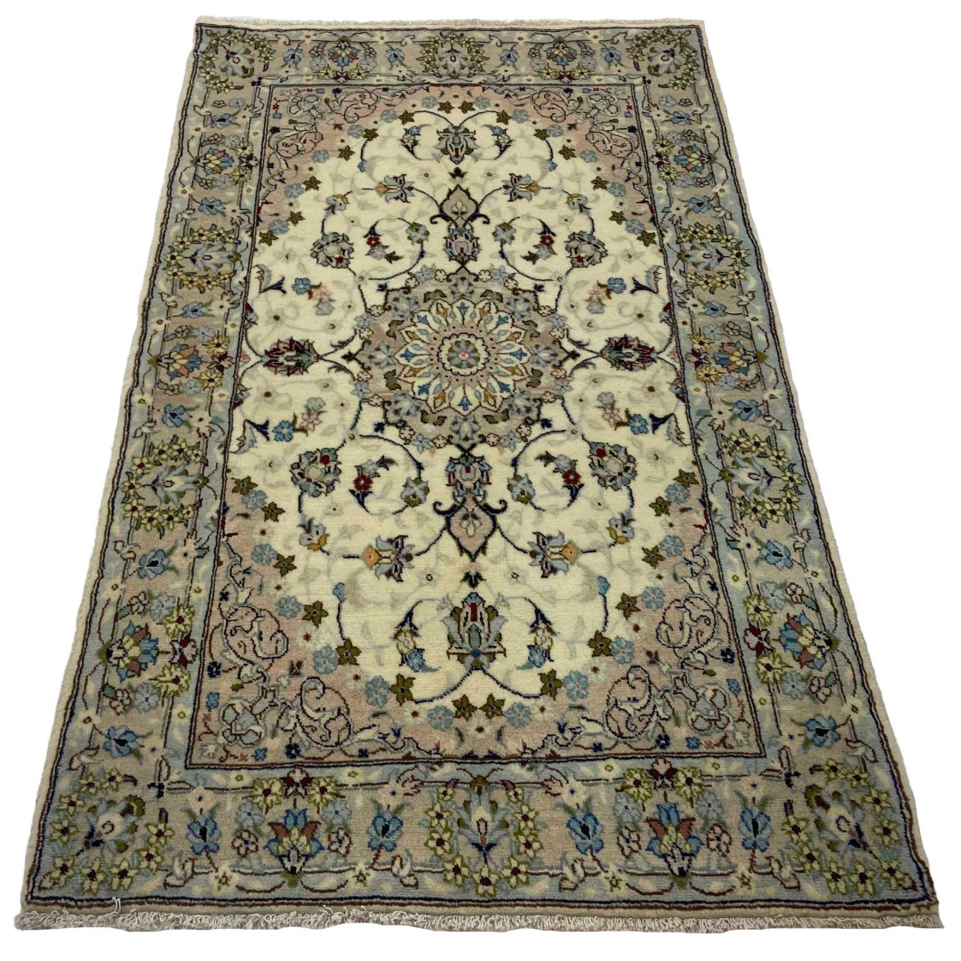 Perserteppich Keshan 168 x 102 cm Wolle handgeknüpft