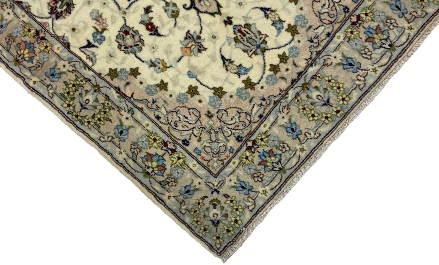 Perserteppich Keshan 168 x 102 cm Wolle handgeknüpft