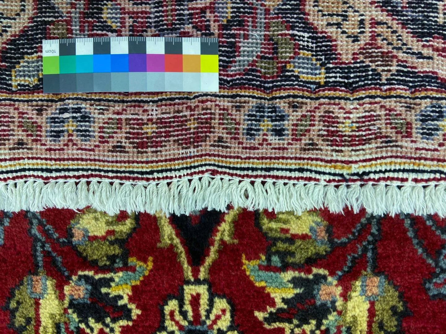 Perserteppich Keshan 169 x 104 cm Schafwolle handgeknüpft