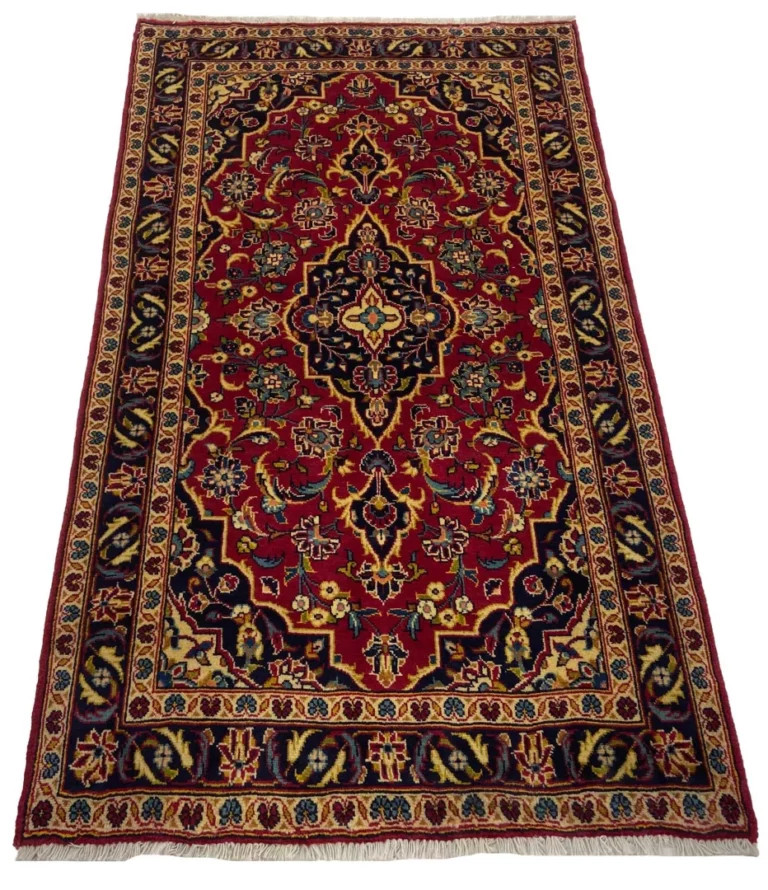 Perserteppich Keshan 170 x 97 cm Wolle handgeknüpft