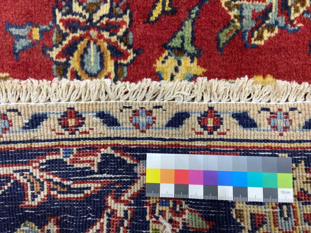 Perserteppich Keshan 183 x 106 cm Schafwolle handgeknüpft