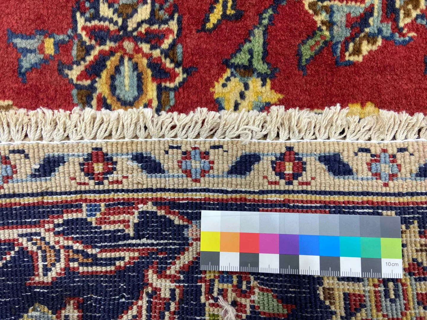 Perserteppich Keshan 183 x 106 cm Schafwolle handgeknüpft