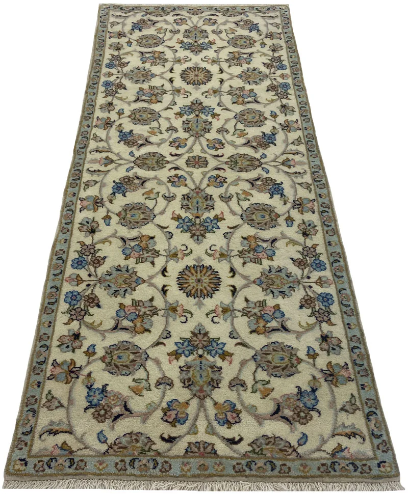 keshan-teppich-190-x-80-cm-knotendichte-150000-300000-knoten-m-1-1 Perserteppich Keshan 190 x 80 cm Wolle handgeknüpft