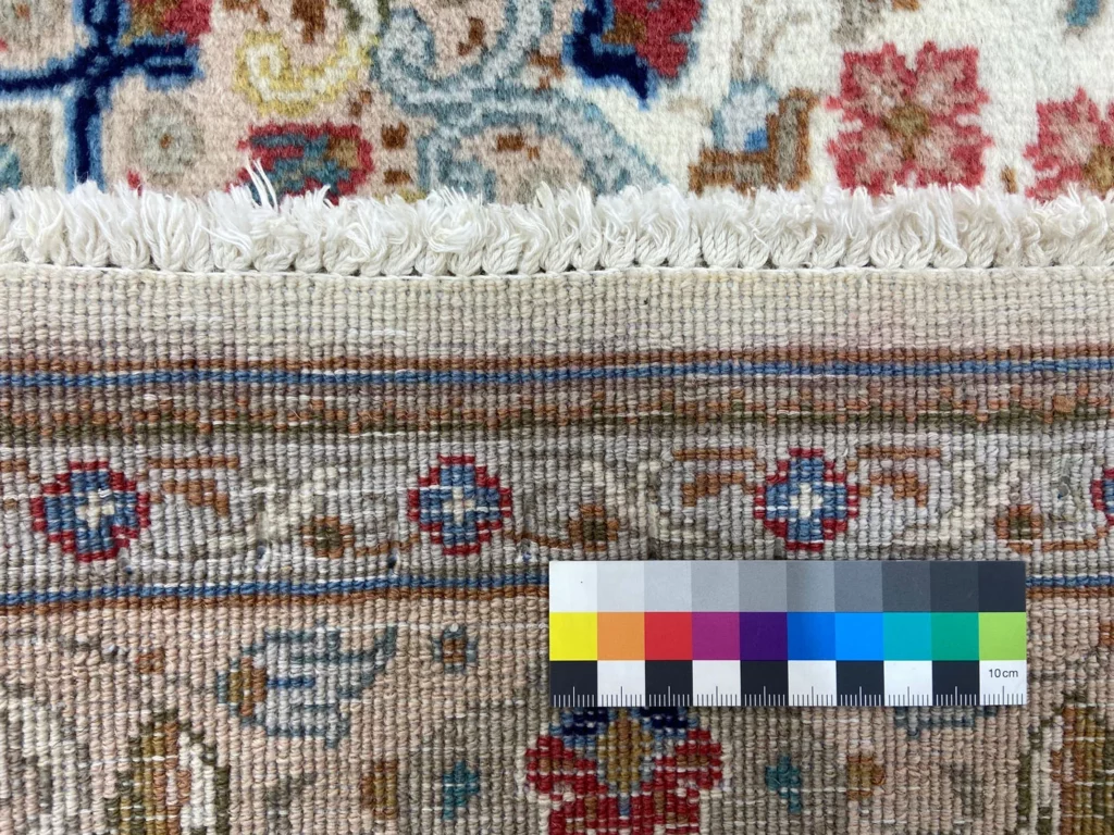 Perserteppich Keshan 195 x 138 cm Wolle handgeknüpft