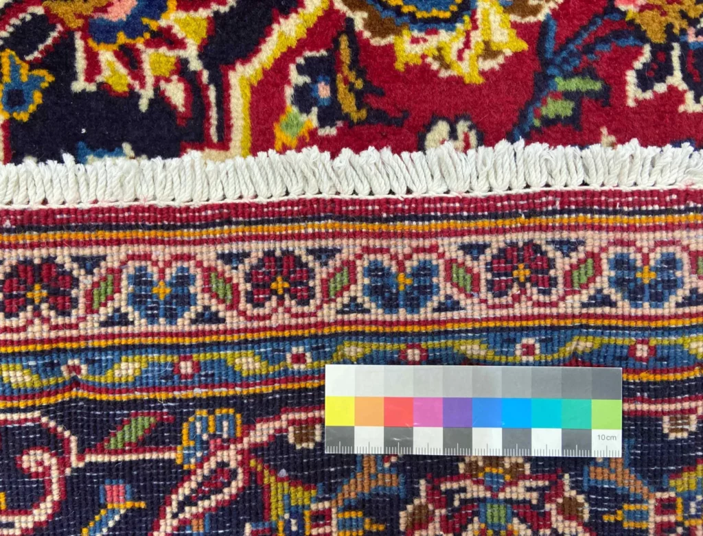 Perserteppich Keshan 197 x 146 cm Wolle handgeknüpft