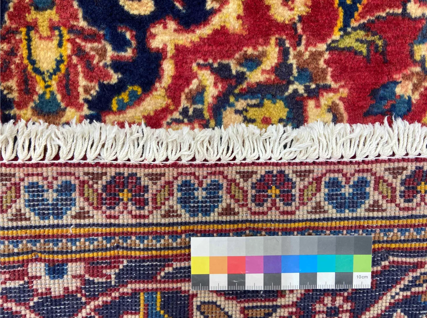 Perserteppich Keshan 209 x 145 cm Wolle handgeknüpft