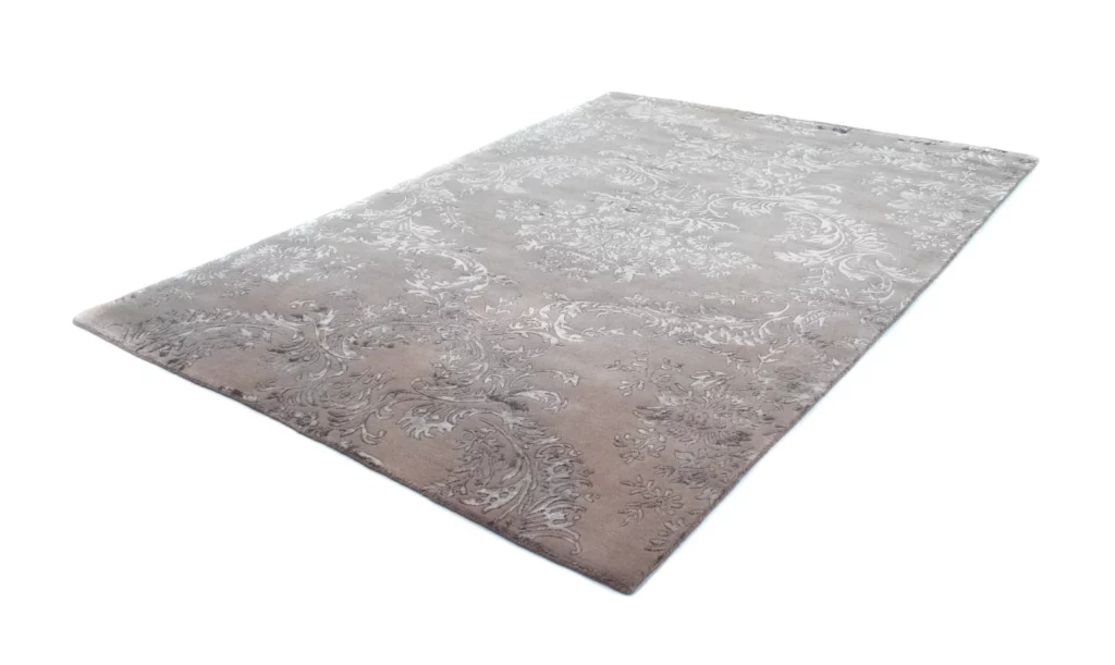 ariana-modern-perserteppich-241-x-171-cm-handgeknupft-glanzende-3 Orientteppich Samarkand 241 x 171 cm Wolle handgeknüpft