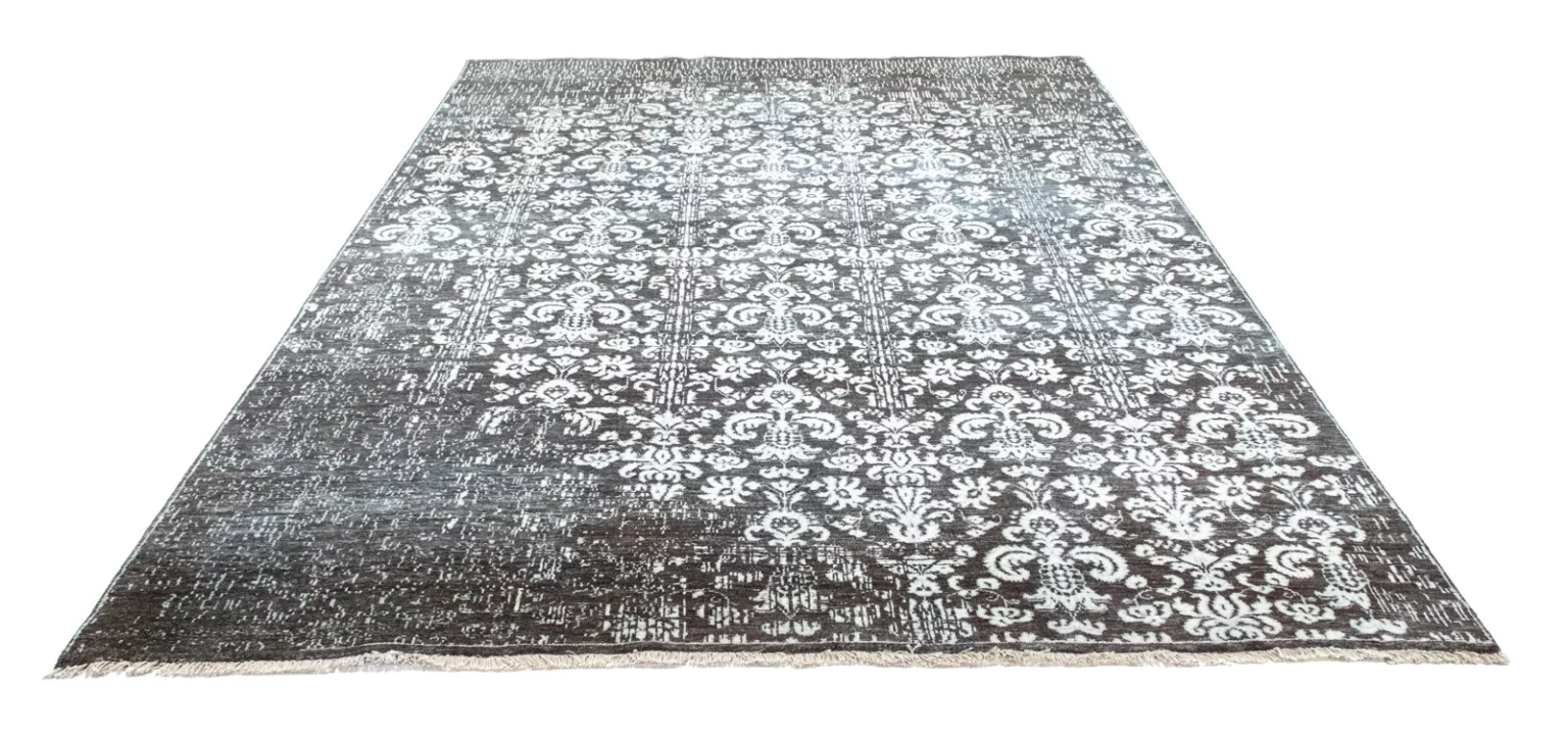 Orientteppich Samarkand 256 x 181 cm Wolle handgeknüpft