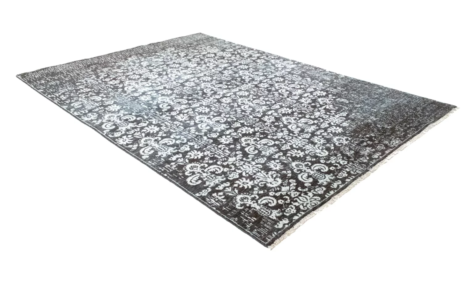 Orientteppich Samarkand 256 x 181 cm Wolle handgeknüpft