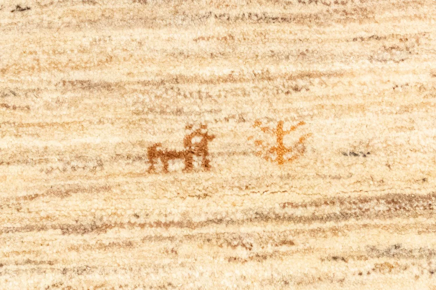 Perserteppich Gabbeh 144 x 100 cm Wolle handgeknüpft