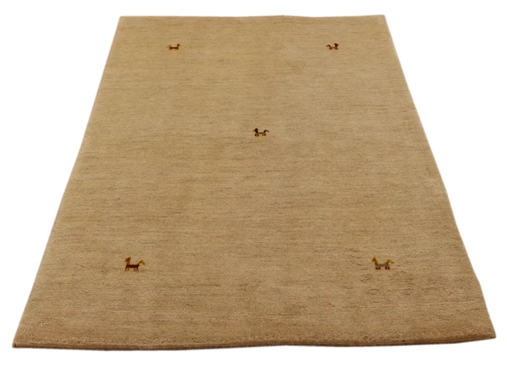 Perserteppich Gabbeh 180 x 122 cm Wolle handgeknüpft