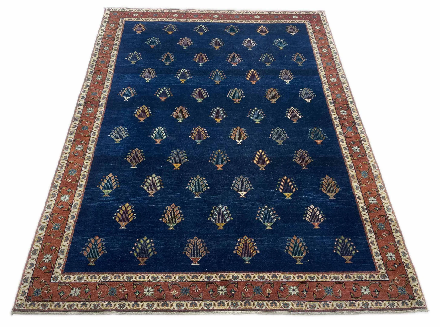 Perserteppich Fars Gabbeh 235 x 175 cm Wolle handgeknüpft
