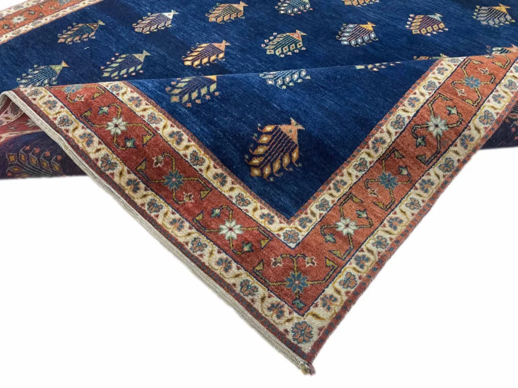 Perserteppich Fars Gabbeh 235 x 175 cm Wolle handgeknüpft