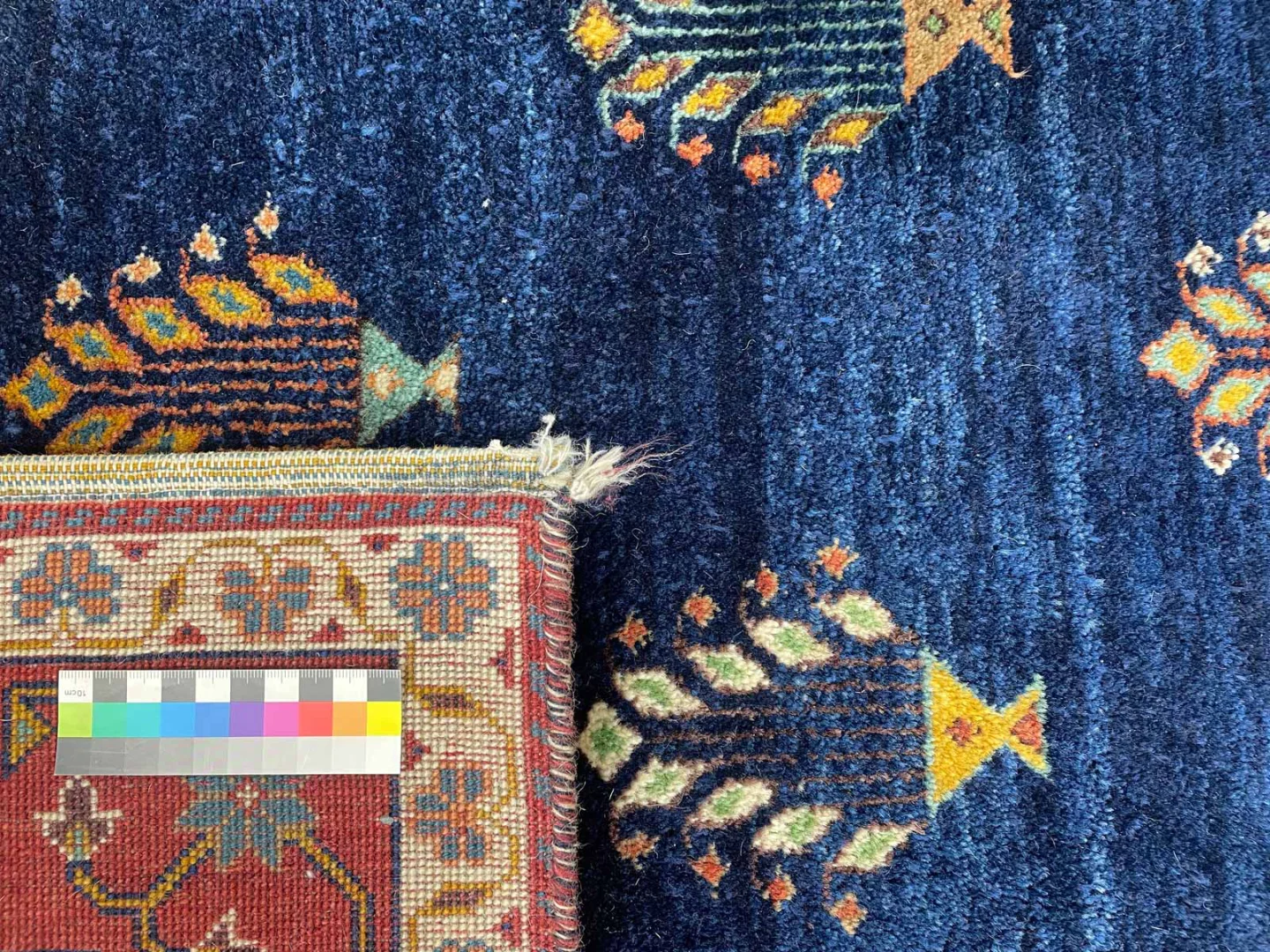 Perserteppich Fars Gabbeh 235 x 175 cm Wolle handgeknüpft