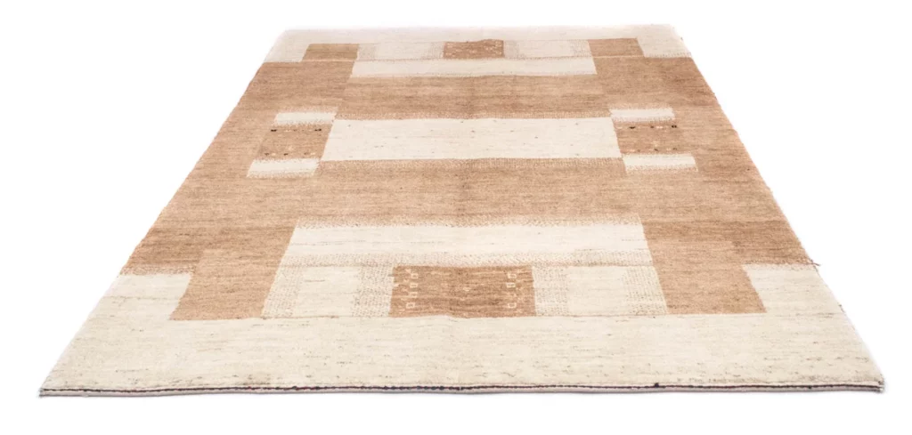 gabbeh-loribaft-teppich-230-x-159-cm-150000-220000-knoten-m-abstraktes-1 Perserteppich Fars 230 x 159 cm Wolle handgeknüpft