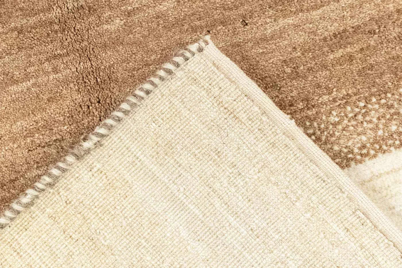 gabbeh-loribaft-teppich-230-x-159-cm-150000-220000-knoten-m-abstraktes-5 Perserteppich Fars 230 x 159 cm Wolle handgeknüpft