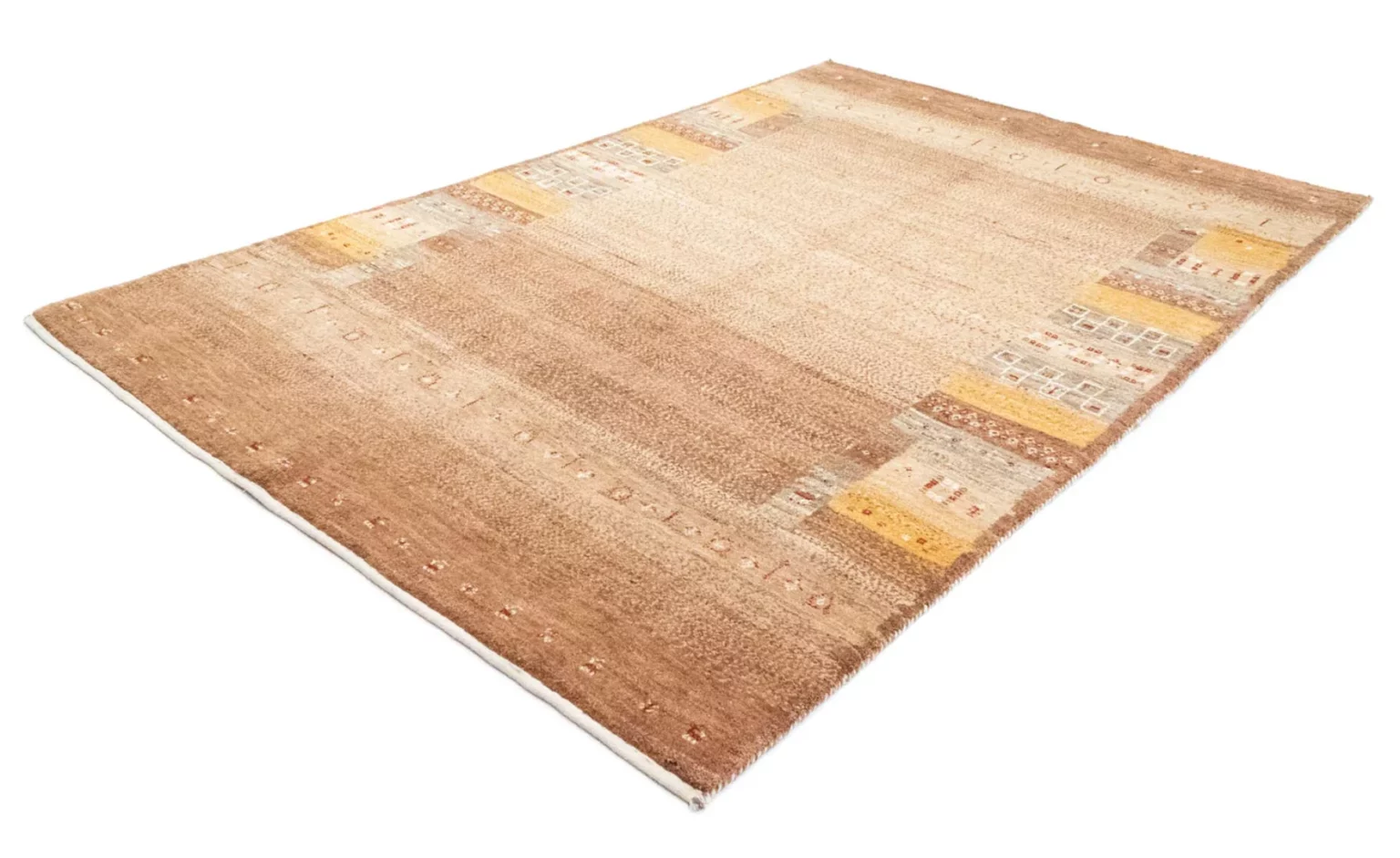 gabbeh-loribaft-teppich-250-x-159-cm-knotendichte-150000-220000-2 Perserteppich Fars 250 x 159 cm Wolle handgeknüpft