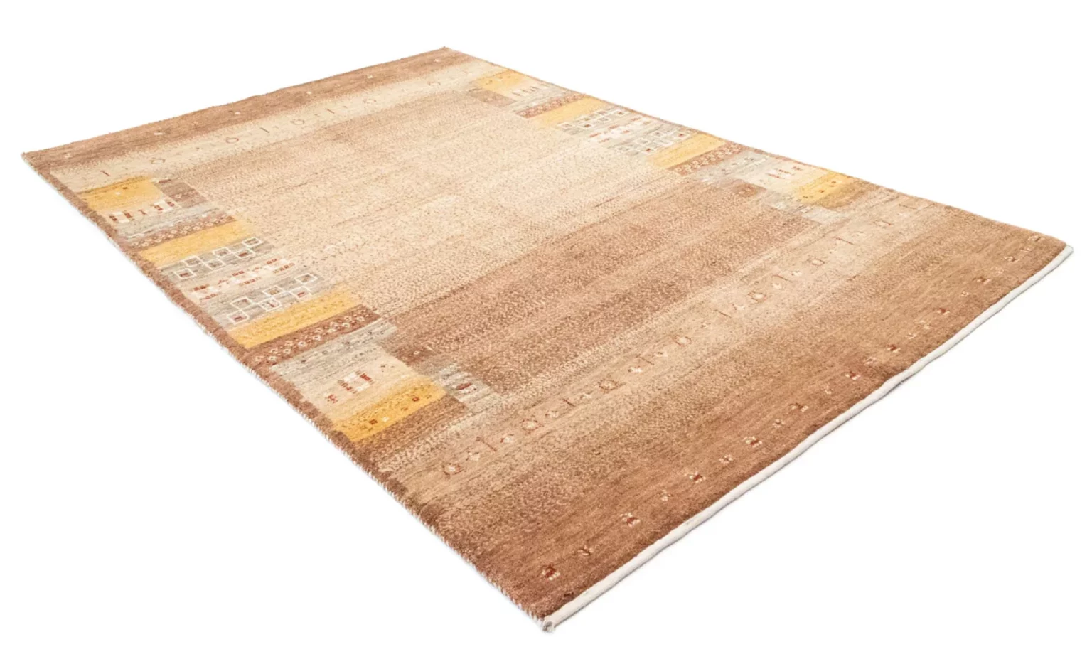 gabbeh-loribaft-teppich-250-x-159-cm-knotendichte-150000-220000-3 Perserteppich Fars 250 x 159 cm Wolle handgeknüpft