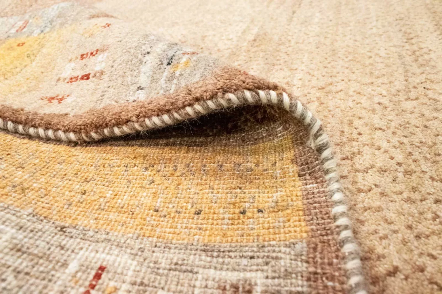 gabbeh-loribaft-teppich-250-x-159-cm-knotendichte-150000-220000-7 Perserteppich Fars 250 x 159 cm Wolle handgeknüpft