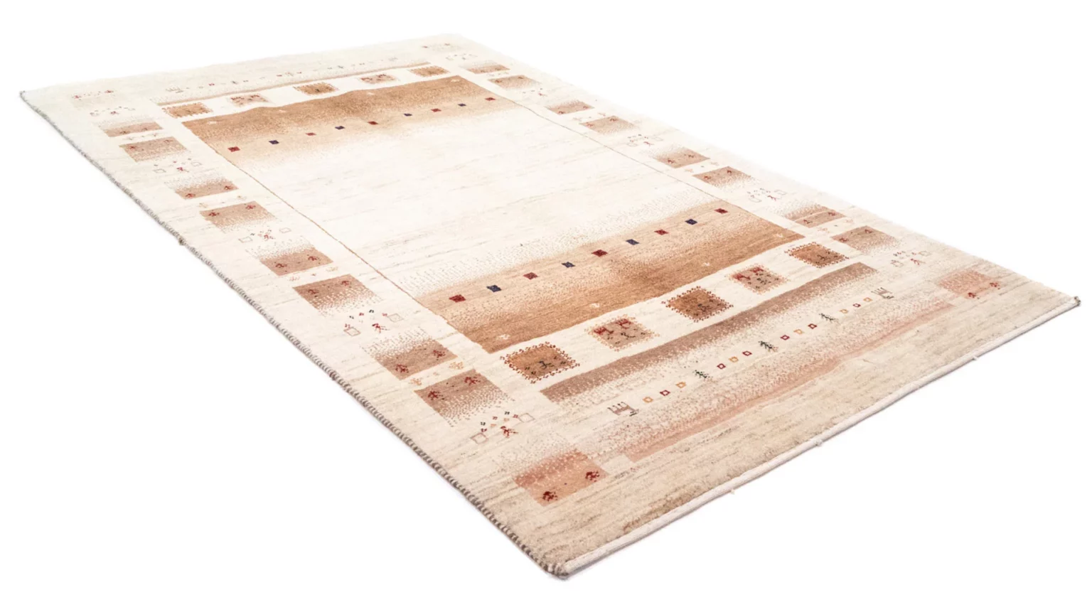 Perserteppich Gabbeh-Loribaft 258 x 154 cm Wolle handgeknüpft