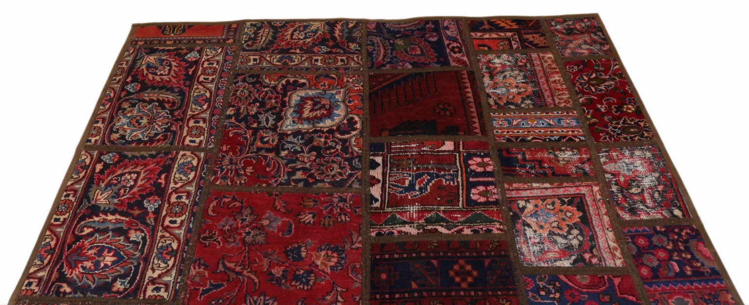 Perserteppich 224 x 168 cm handgeknüpft