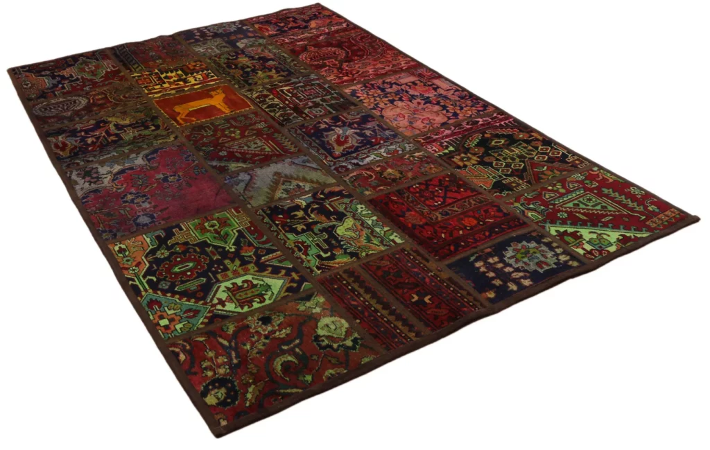 Orientteppich 240 x 165 cm handgeknüpft