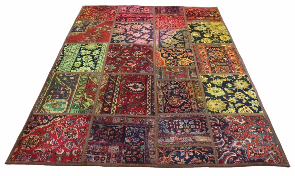 Orientteppich 240 x 175 cm handgeknüpft