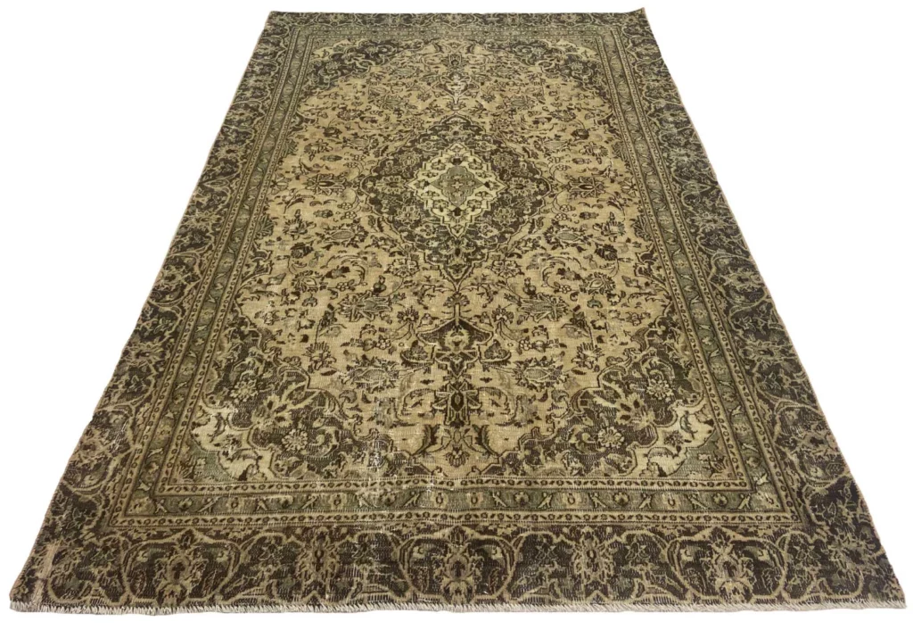 vintage-perserteppich-270-x-168-cm-einzigartiges-handgearbeitetes-design-1-1 Perserteppich 270 x 168 cm Wolle handgeknüpft