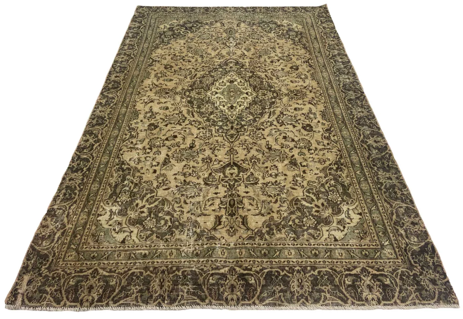 vintage-perserteppich-270-x-168-cm-einzigartiges-handgearbeitetes-design-1-1 Perserteppich 270 x 168 cm Wolle handgeknüpft