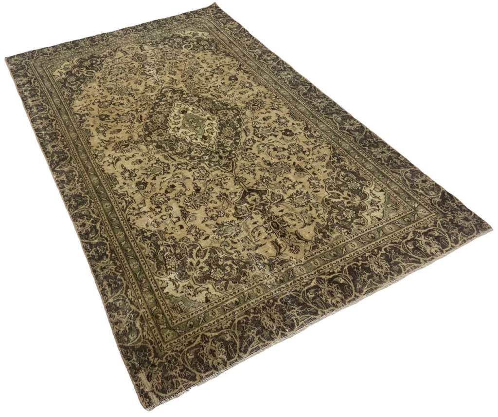 vintage-perserteppich-270-x-168-cm-einzigartiges-handgearbeitetes-design-1-2 Perserteppich 270 x 168 cm Wolle handgeknüpft