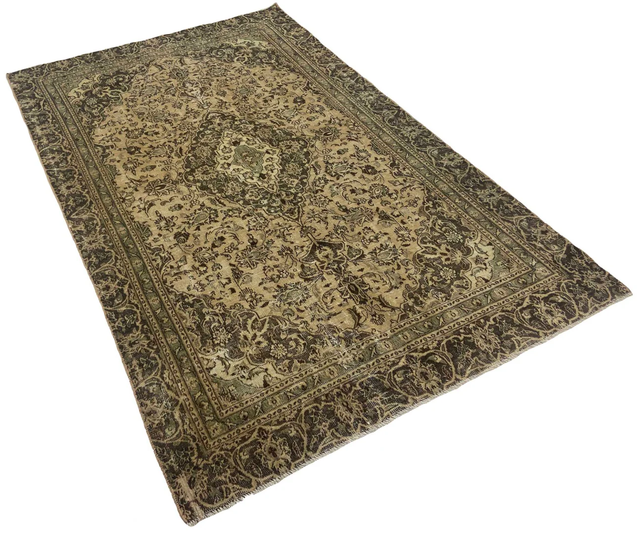vintage-perserteppich-270-x-168-cm-einzigartiges-handgearbeitetes-design-1-2 Perserteppich 270 x 168 cm Wolle handgeknüpft