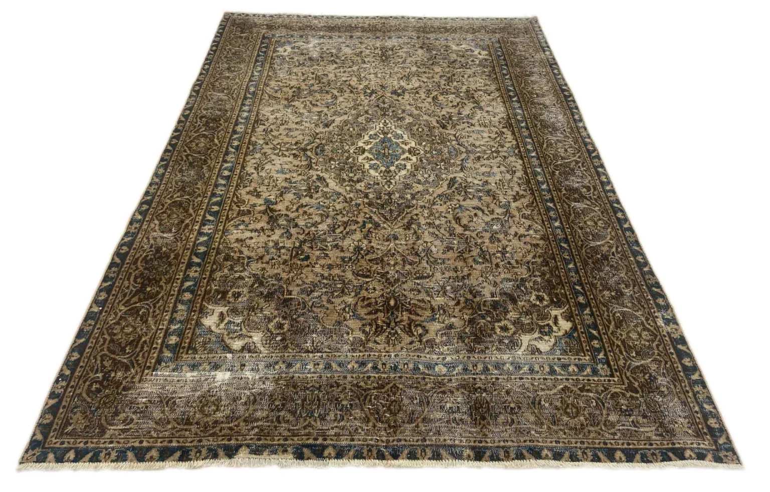 Perserteppich 270 x 185 cm Wolle handgeknüpft