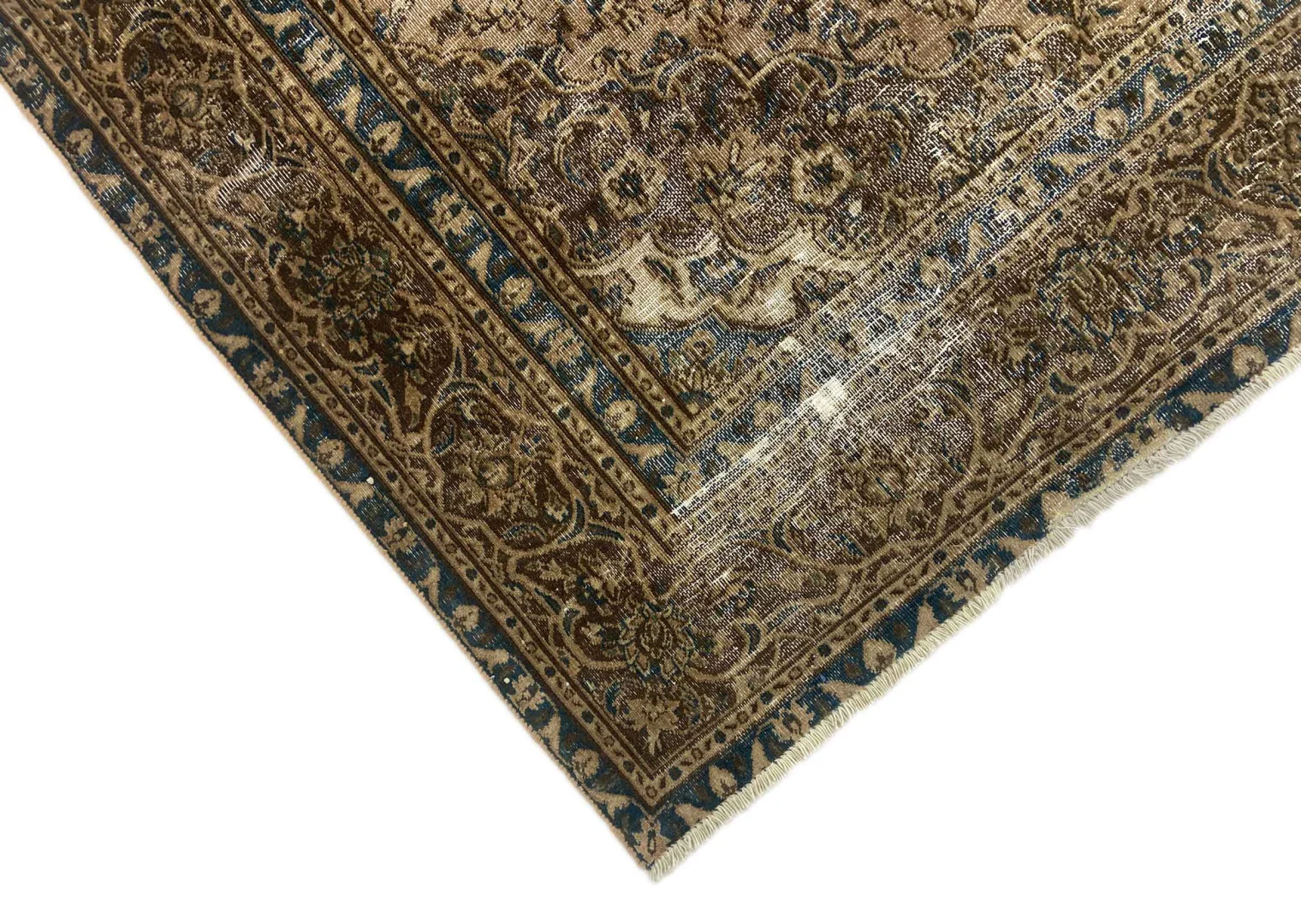 Perserteppich 270 x 185 cm Wolle handgeknüpft